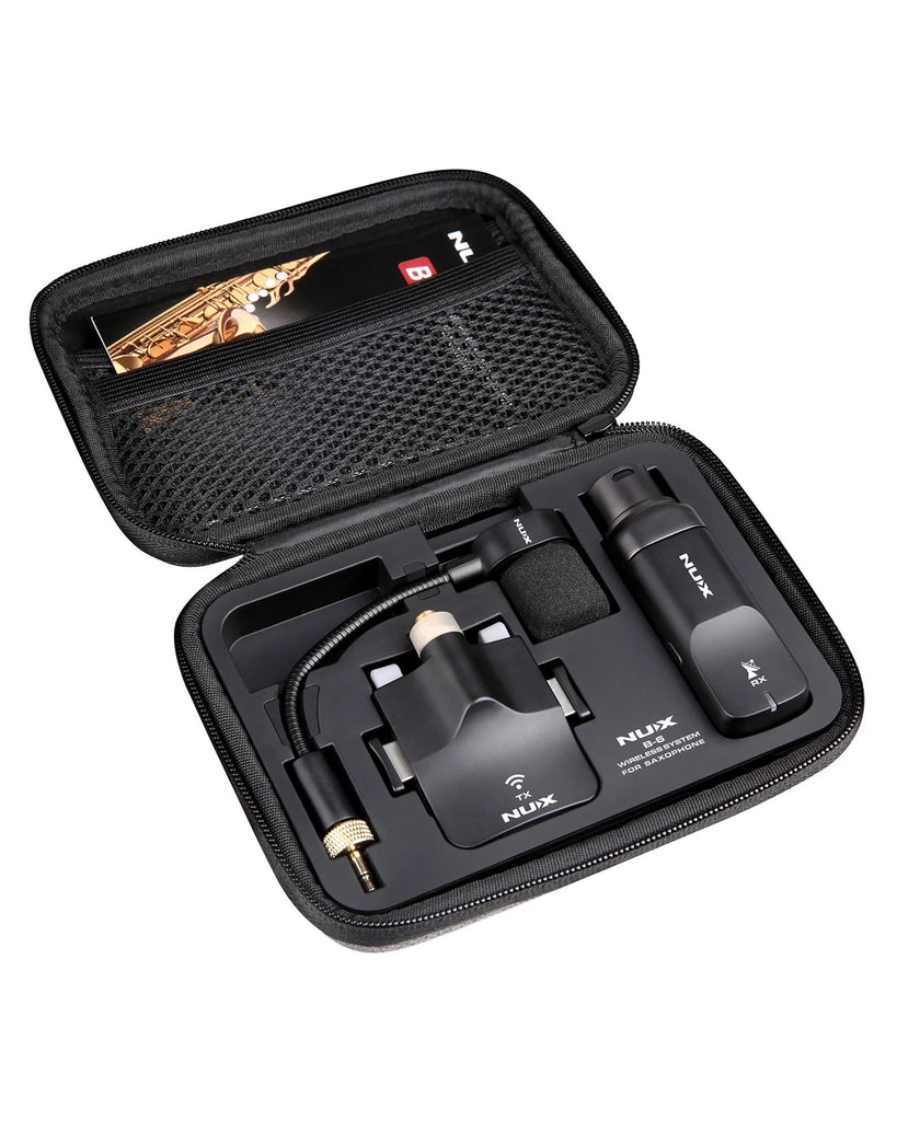 NU-X B-6 Wireless Saxophone Microphone System 2.4GHz - SAX