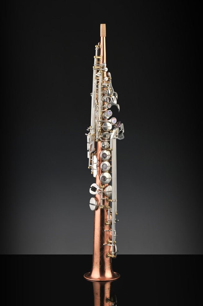 Rampone & Cazzani R1 Jazz Straight Soprano Saxophone - Copper - SAX