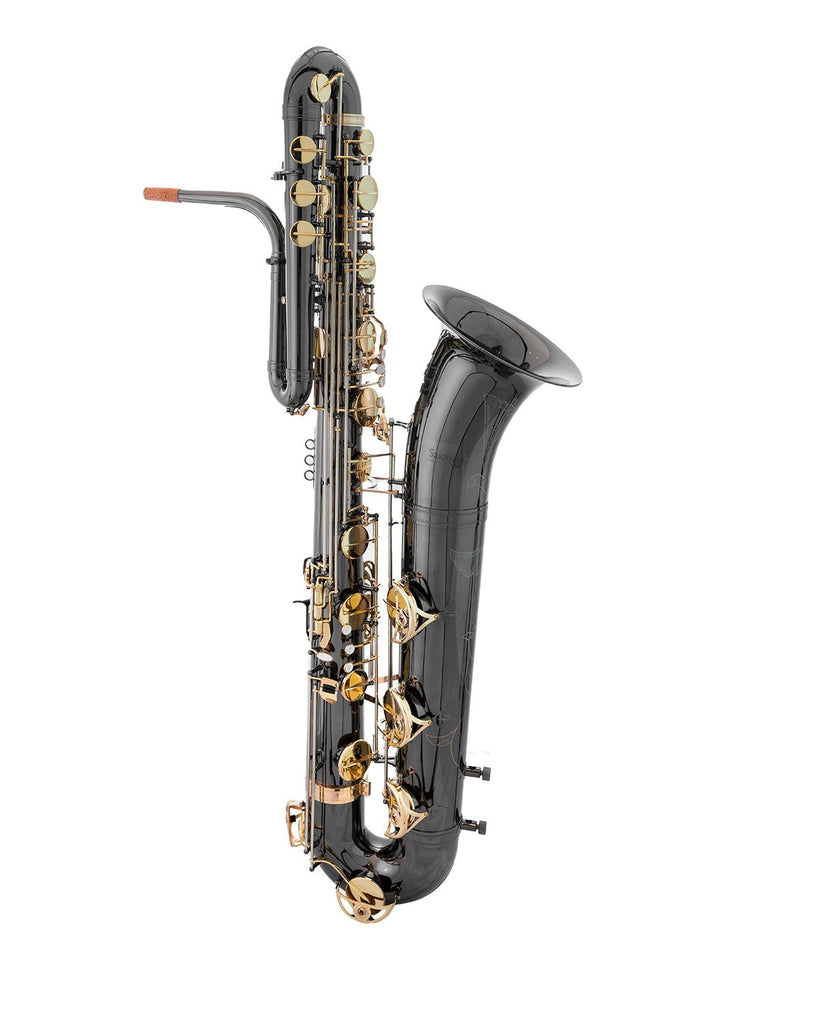 Sakkusu Bass Saxophone - Black Nickel Plated - SAX